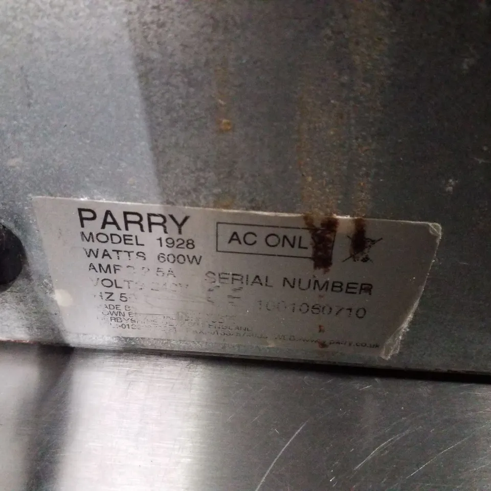 PARRY BAIN MARIE