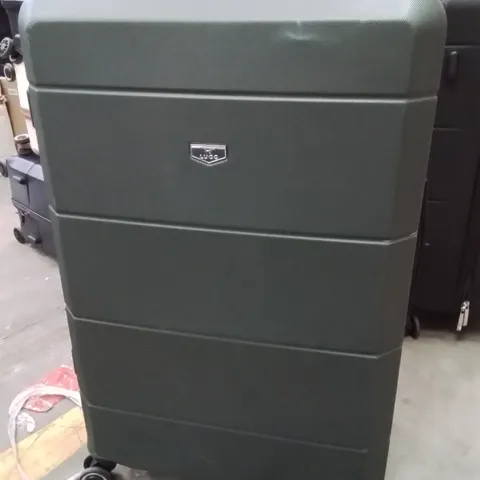 LUGG TRAVEL SUITCASE ARMY GREEN 