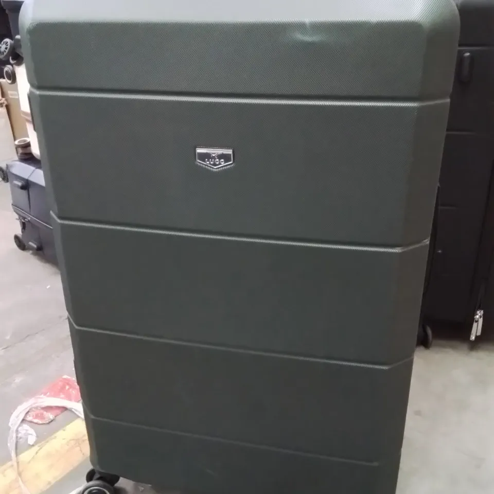 LUGG TRAVEL SUITCASE ARMY GREEN 