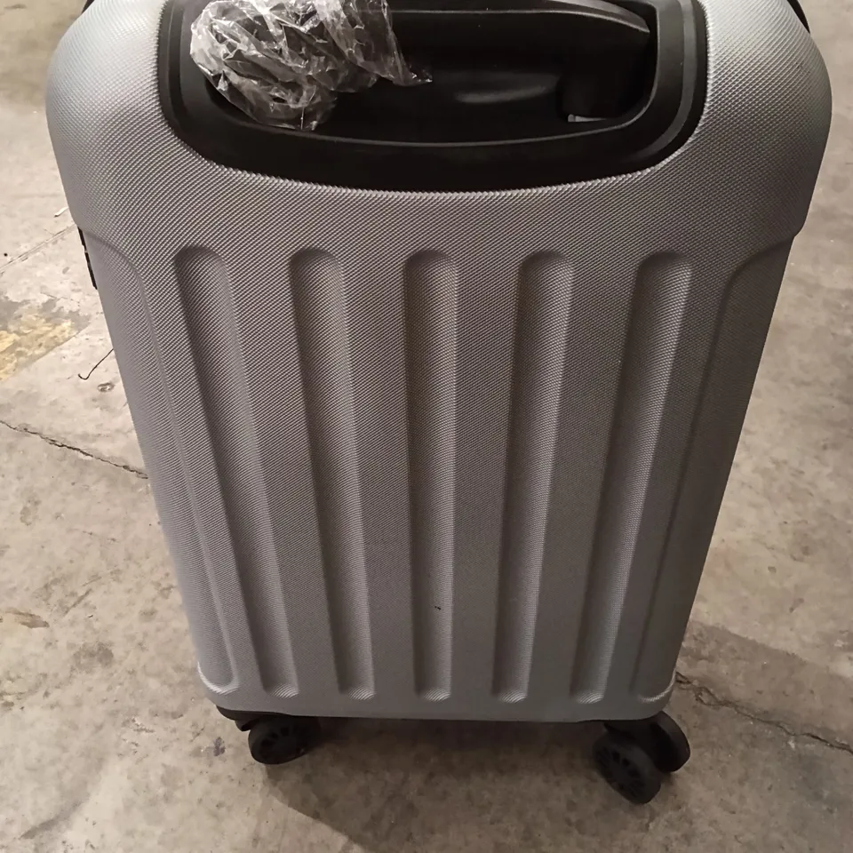 UNBOXED KEPLIN LUGG TRAVEL SUITCASE WITH WHEELS AND SECURE LOCK GREY COLOUR 