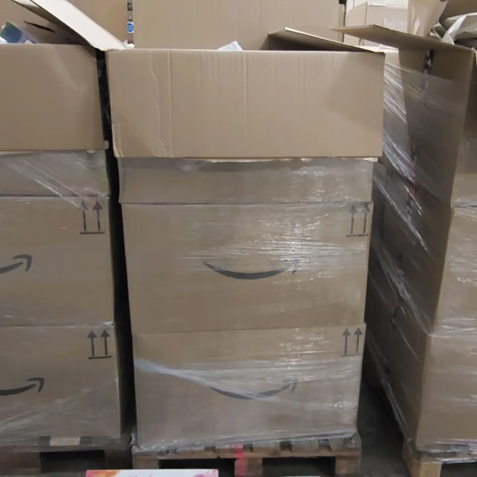 PALLET OF ASSORTED ITEMS INCLUDING: WOMEN'S CLOTHING, PHONE CASE, BOOKS, WOODEN SALAD BOWL, PUZZLE, MARVEL 2023 CALANDER, PAINTING KIT