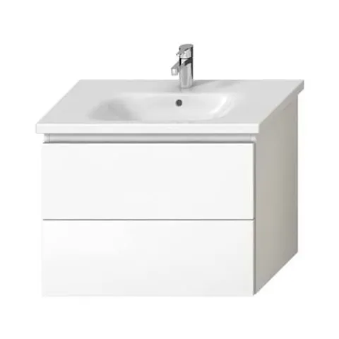 BRAND NEW BOXED JIKA VANITY UNIT WITH 2 DRAWERS FOR WASHBASIN 80X45 CM