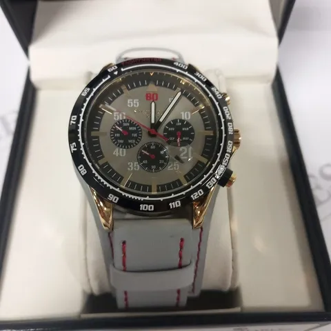 BOXED SWAN & EDGAR TEMPO GREY SEW004 WRIST WATCH