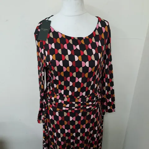 HOBBS BAYVIEW JERSEY DRESS SIZE 14
