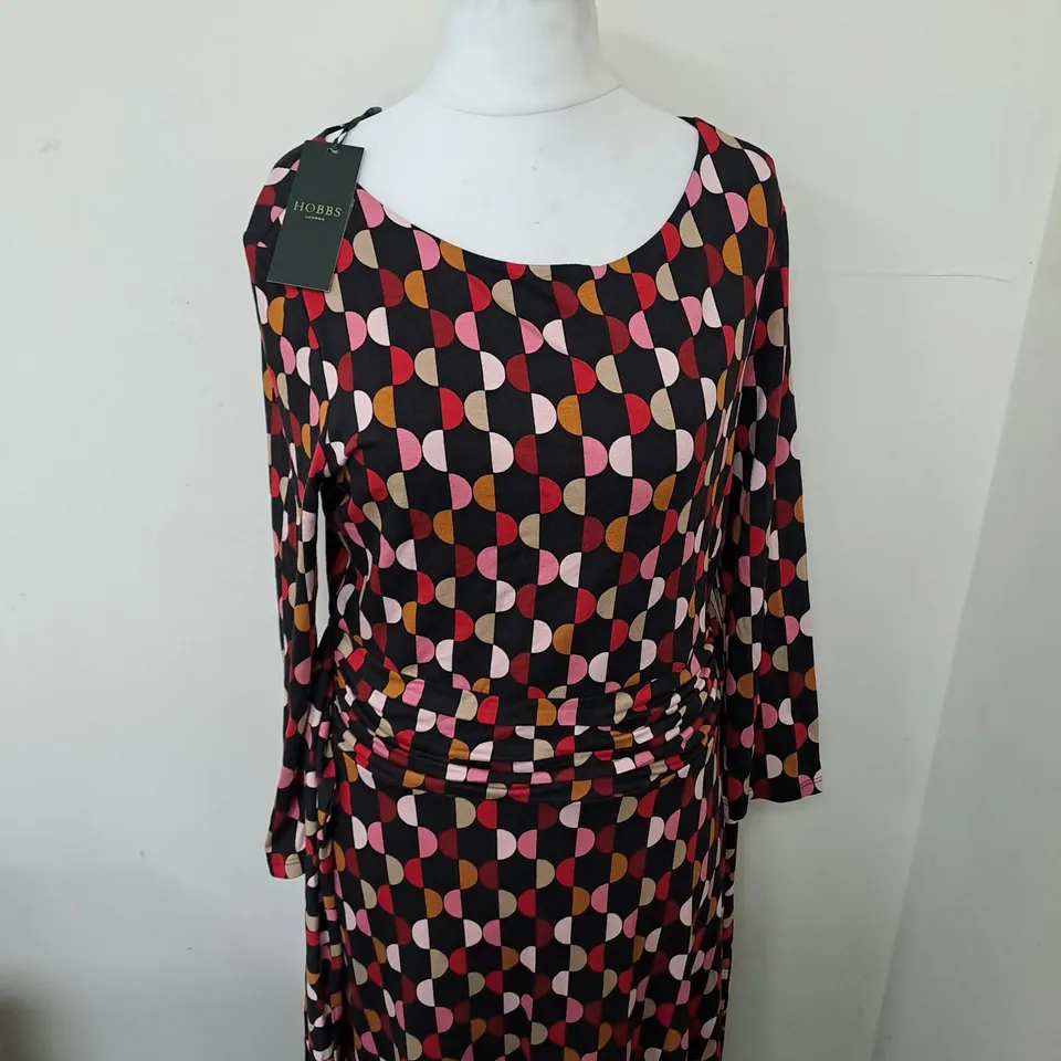 HOBBS BAYVIEW JERSEY DRESS SIZE 14
