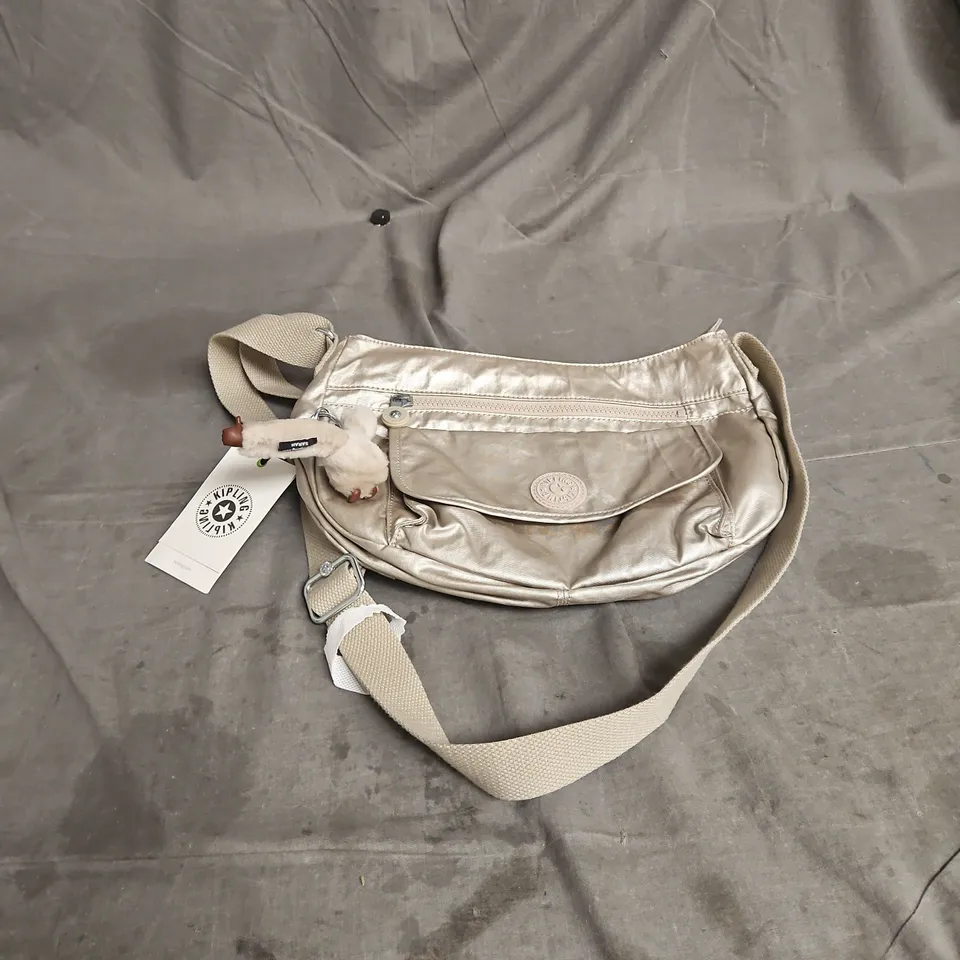 KIPLING BASIC PLUS EWO SYRO BAG IN GOLD ONE SIZE