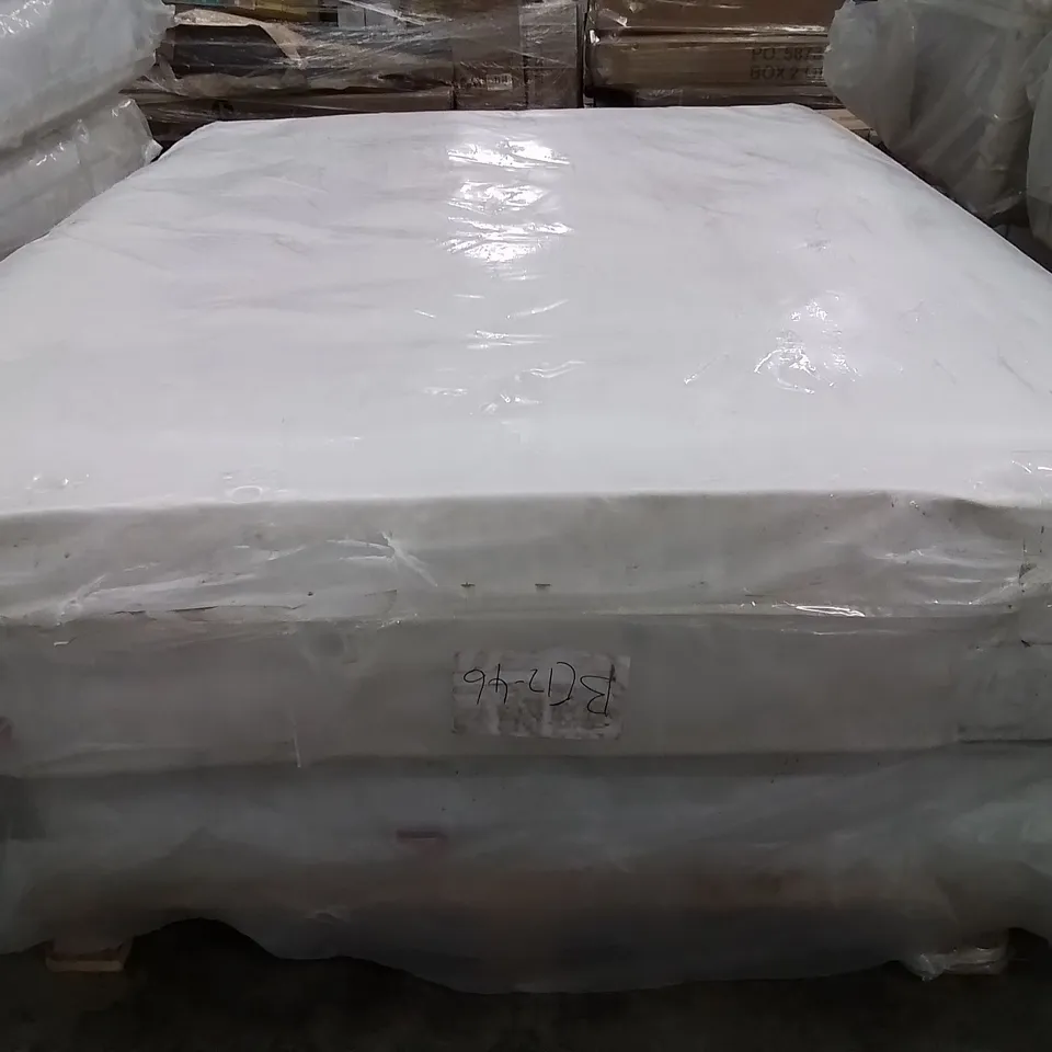 QUALITY BAGGED COMFORT EXTRA THICK DOUBLE MATTRESS 
