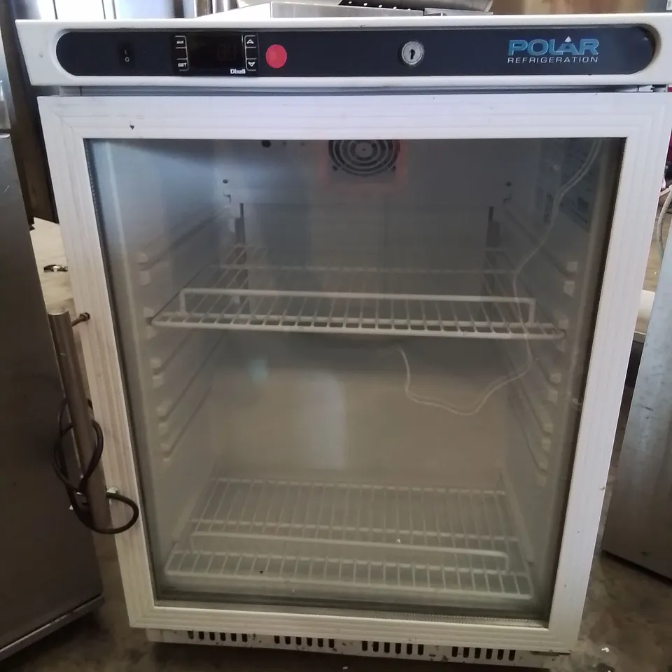 POLAR UNDERCOUNTER DISPLAY FRIDGE Model CD086