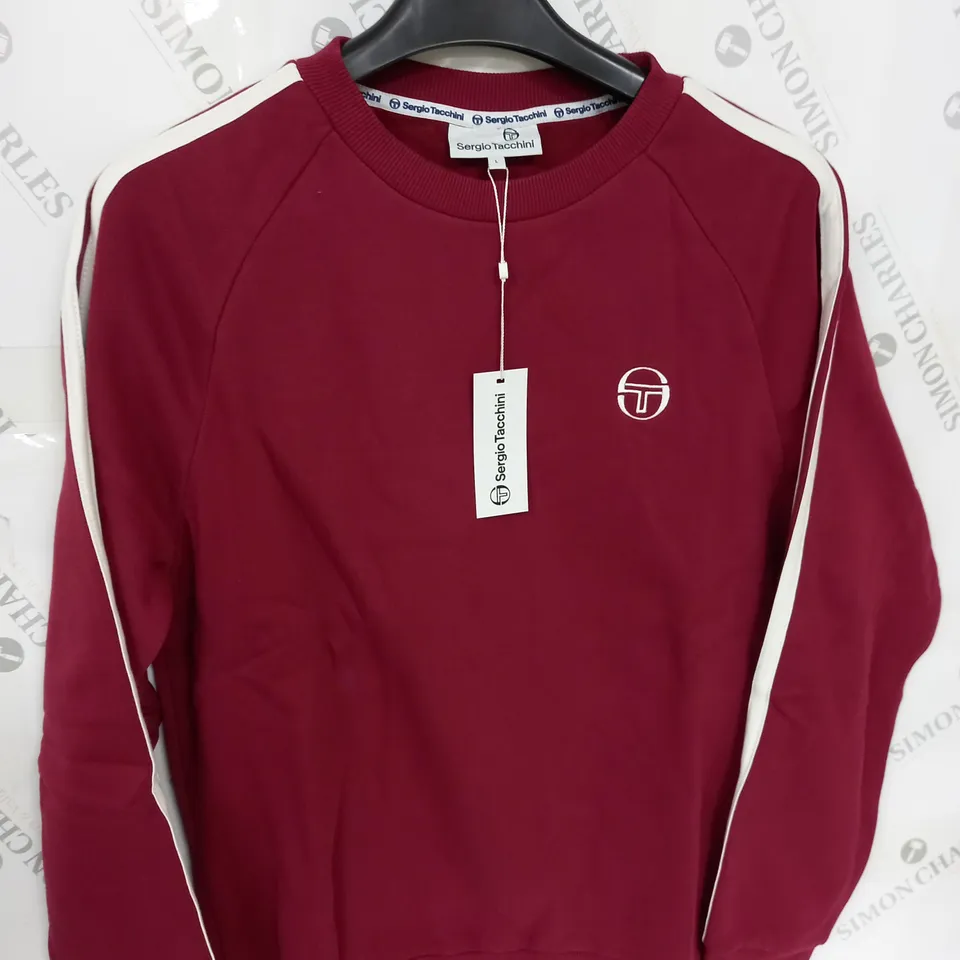 SERGIO TACCHINI CREW NECK SWEATSHIRT SIZE L