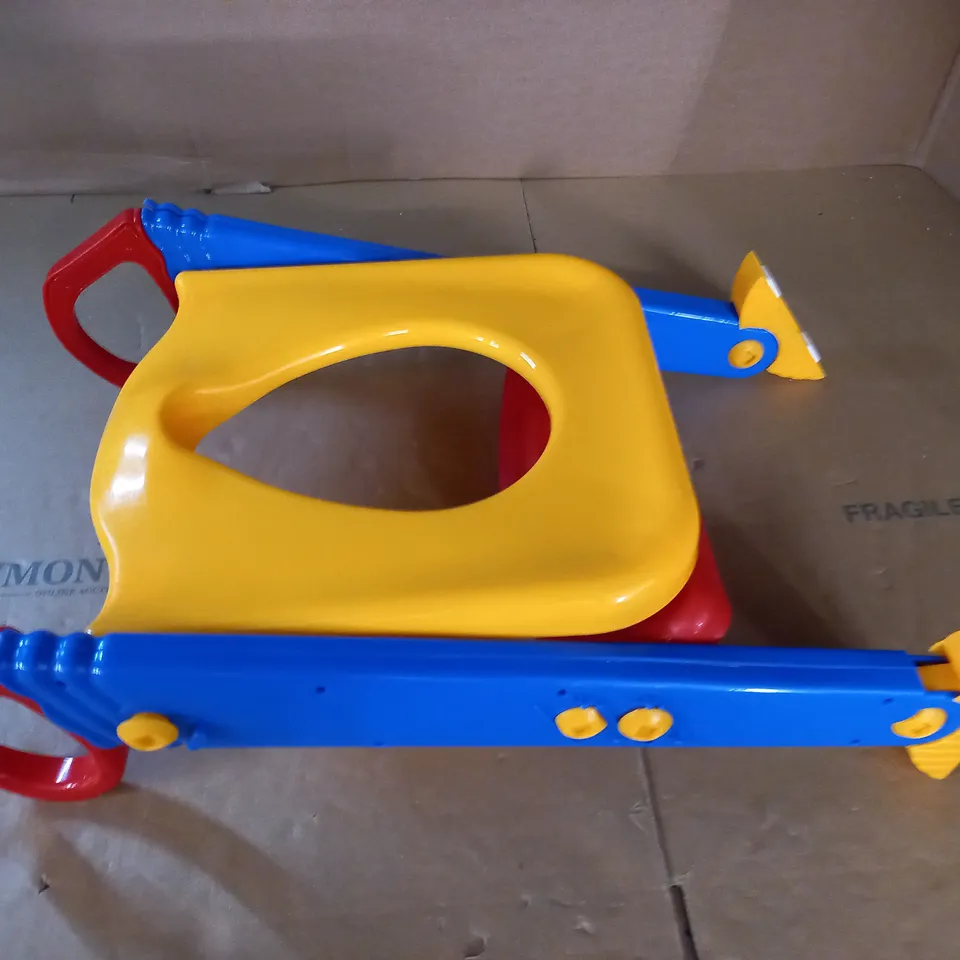 KIDS TOILET SEAT WITH STEP