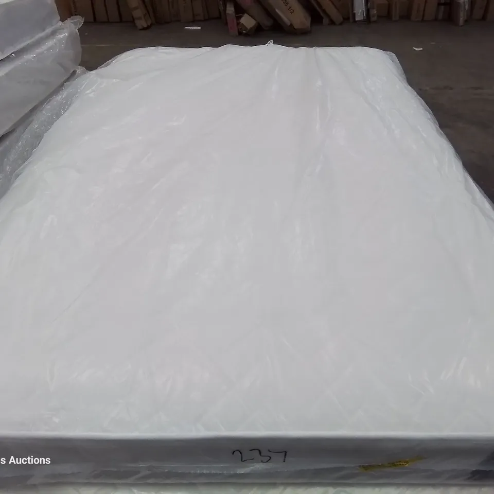 BAGGED 4' SMALL DOUBLE SERENITY HYBRID COIL AND MEMORY FOAM MATTRESS