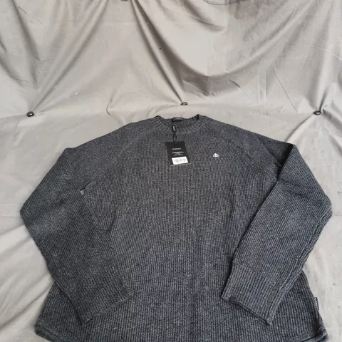 BLAKELY WOMEN'S KNIT JUMPER – DARK CHARCOAL, SIZE M