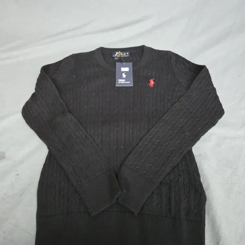 POLO RALPH LAUREN KNITTED JUMPER SIZE SMALL