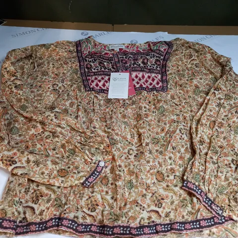MONSOON MEDIUM BROWN TOP