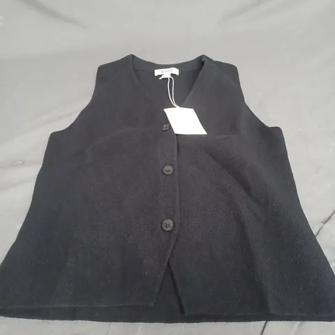 COS WAIST COAT IN BLACK - EUR SMALL