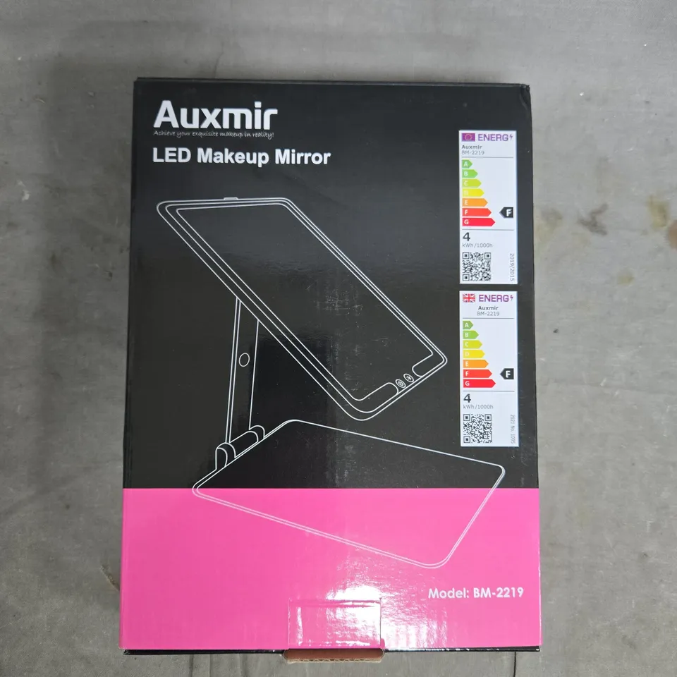 AUXMIR LED MAKEUP MIRROR – MODEL BM-2219 (BOXED)