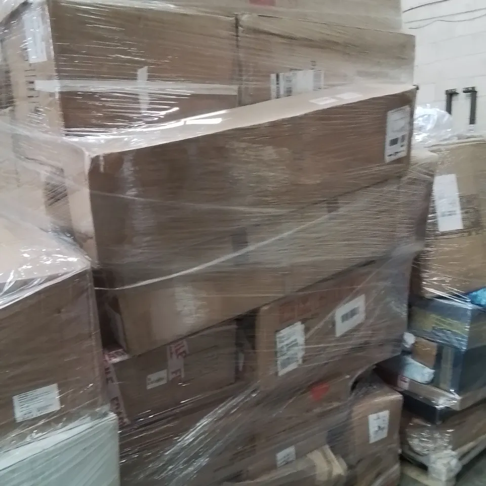 PALLET OF ASSORTED HOUSEHOLD GOODS AND PRODUCTS TO INCLUDE;SOFA BED,AUTO COVER GRILLE,SD CARD