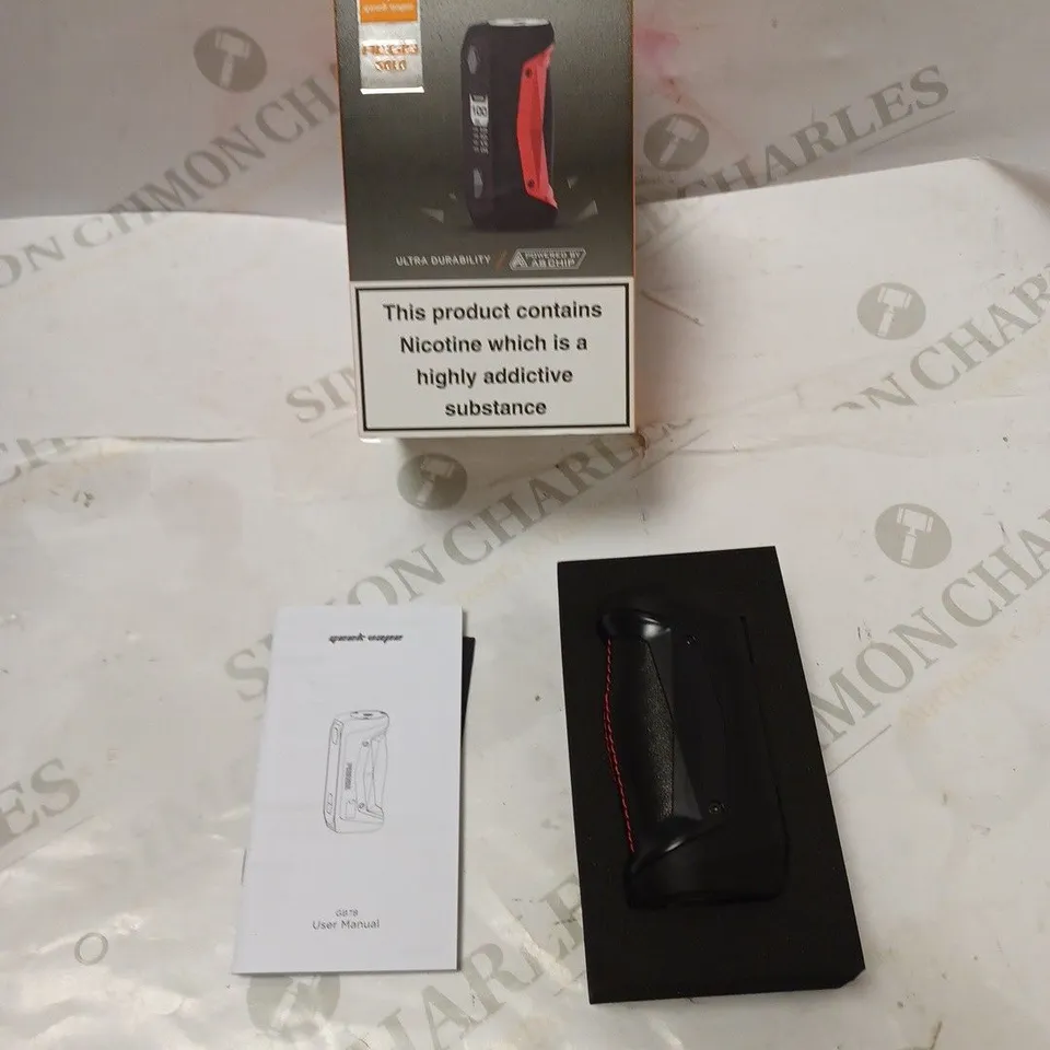 BOXED GEEKVAPE AEGIS SOLO WITH USB CABLE AND MANUAL