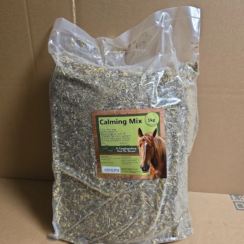 CALMING MIX HORSE SUPPLEMENT 1KG – PET SUPPLIES