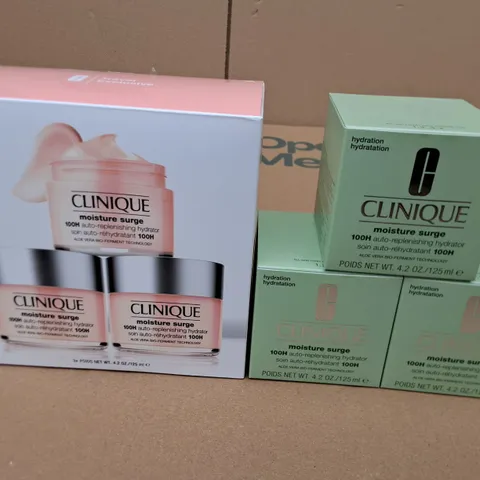 BOXED CLINIQUE 3-PACK OF MOISTURE SURGE HYDRATORS