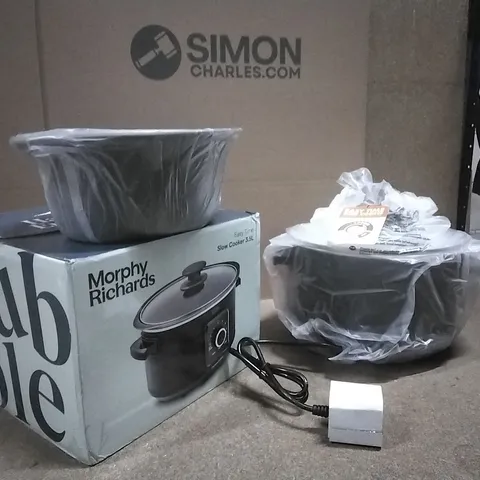 BOXED MORPHY RICHARDS EASY TIME SLOW COOKER 3.5L