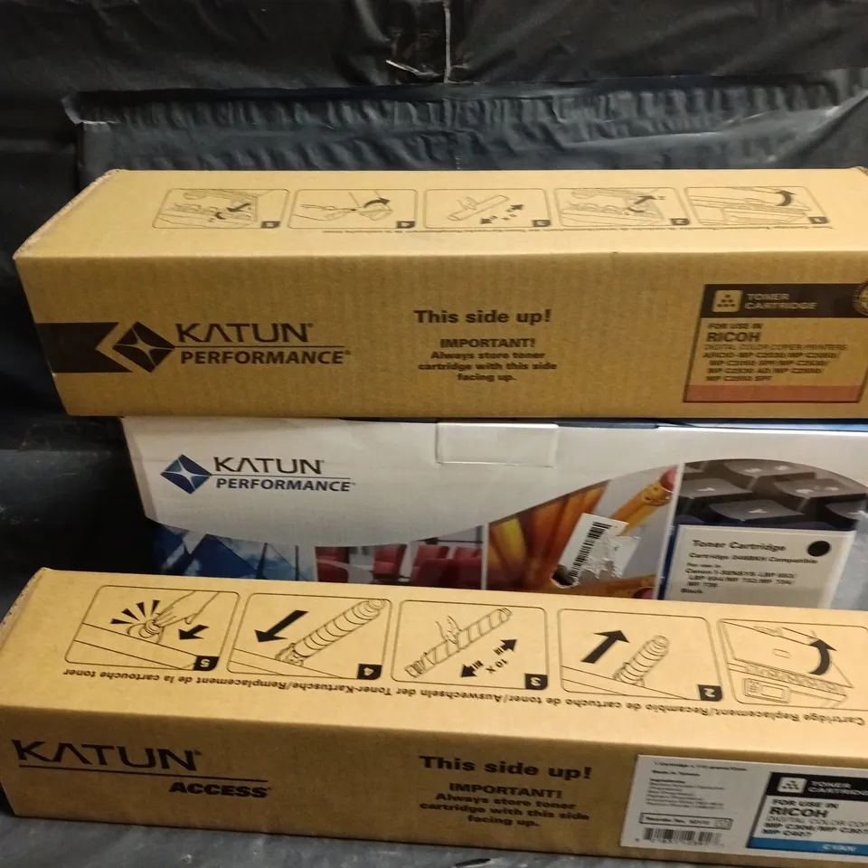 APPROXIMATELY 10 ASSORTED KATSUN TONER CARTRIDGES 