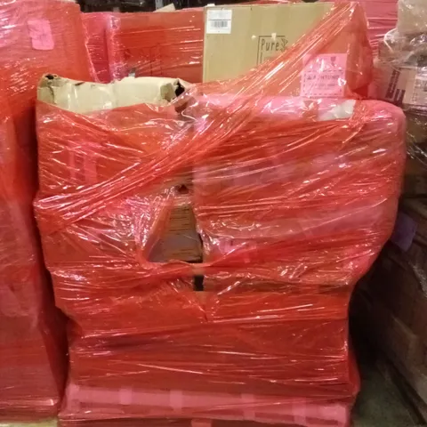 PALLET OF ASSORTED HOUSEHOLD GOODS AND PRODUCTS TO INCLUDE; BOXED FURNITURE ETC