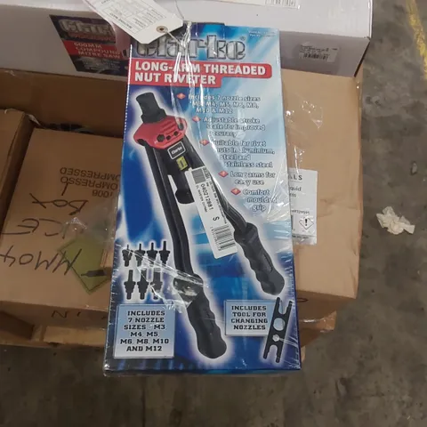 BOXED CLARKE LONG-ARM THREADED NUT RIVETER