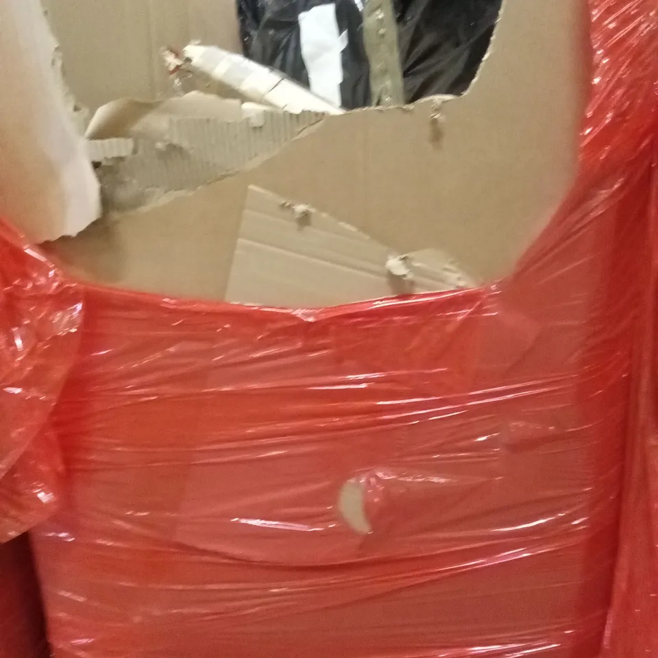 PALLET OF ASSORTED HOUSEHOLD GOODS AND PRODUCTS TO INCLUDE;STEAM CLEANER, IRONING BOARD