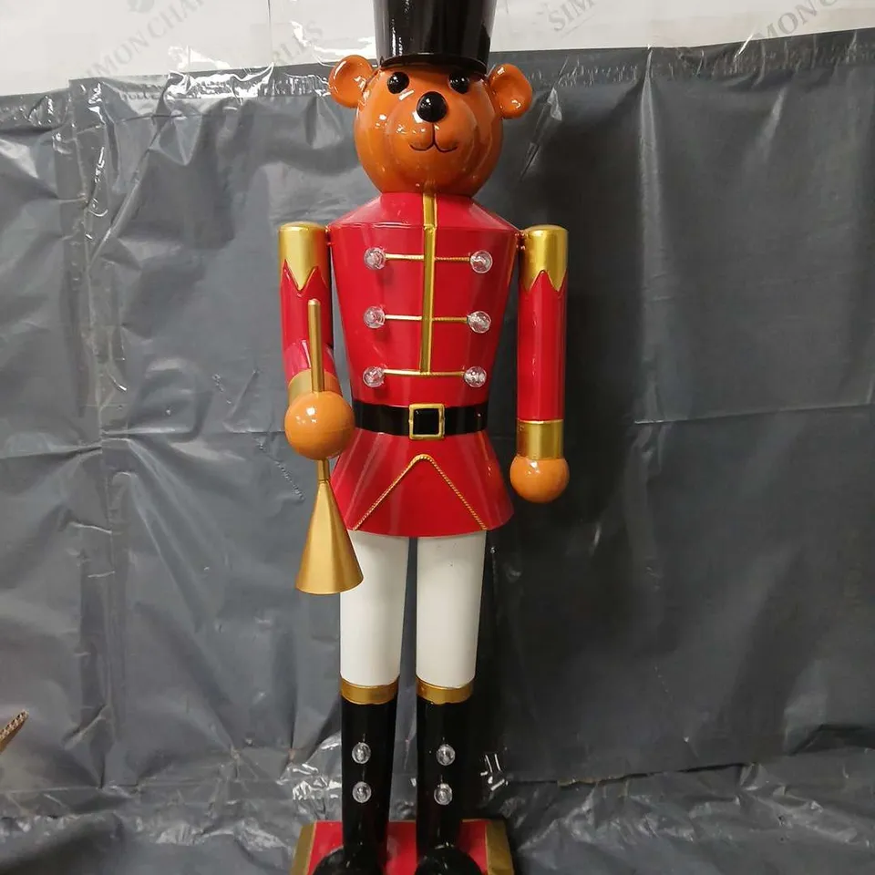 BOXED THREE KINGS LIT TEDDY NUTCRACKER CHRISTMAS ROOM LIGHT