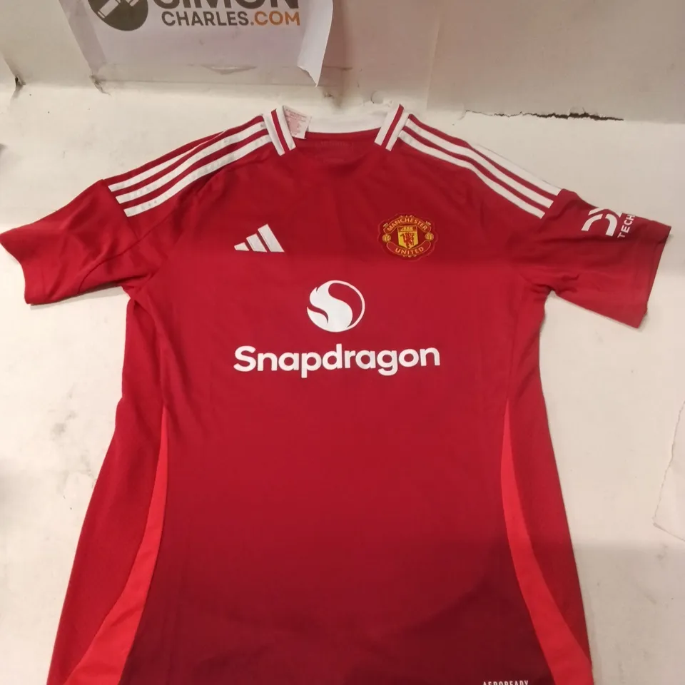 ADIDAS MANCHESTER UNITED YOUTH FOOTBALL SHIRT 13-14 YEARS