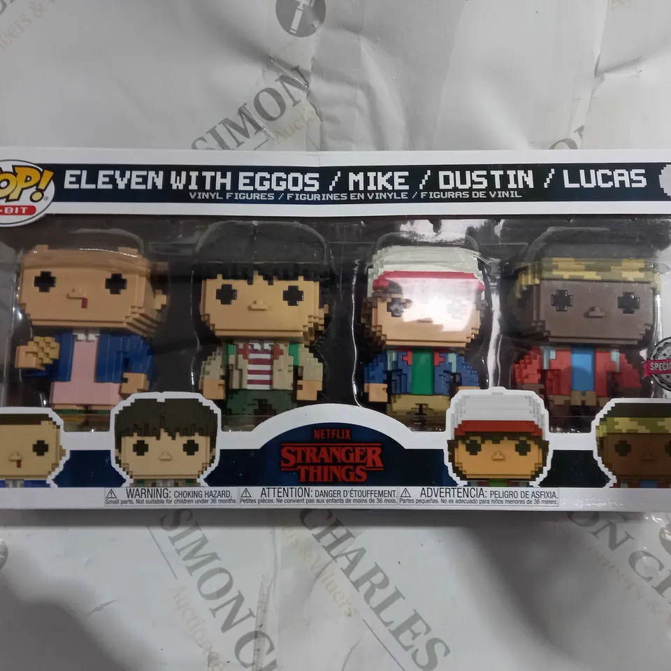 FUNKO POP! 8-BIT ELEVEN WITH EGGOS/MIKE/DUSTIN/LUCAS