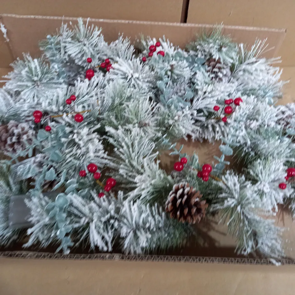 BAVARIAN PRE LIT GARLAND 180CM RRP £31.99