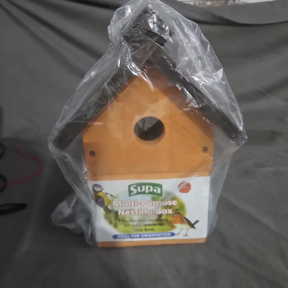 SUPA MULTI-PURPOSE NESTING BOX BIRDHOUSE