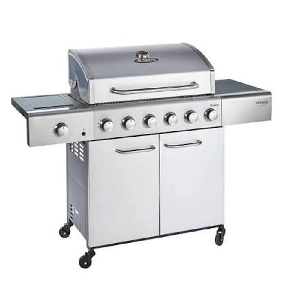 BOXED MERCURY 6 BURNER – STAINLESS STEEL