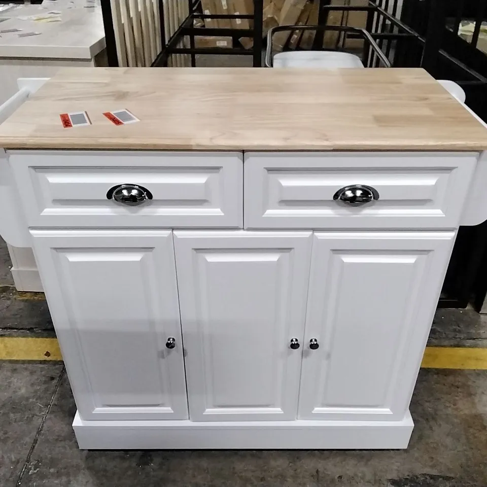 ROYST 110CM WIDE KITCHEN TROLLEY