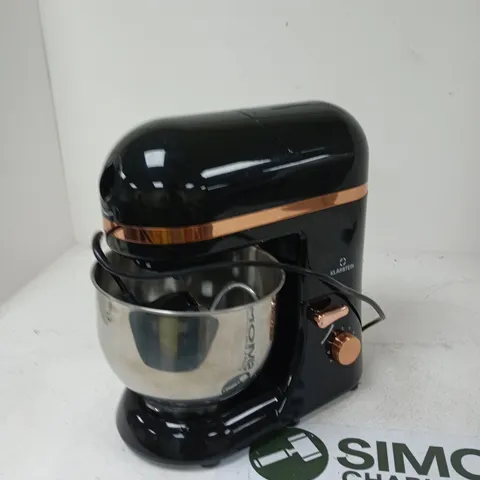 KLARSTEIN STAND MIXER – BLACK WITH COPPER TRIM 