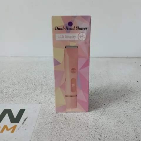 DUAL HEAD SHAVER LCD DISPLAY SEALED