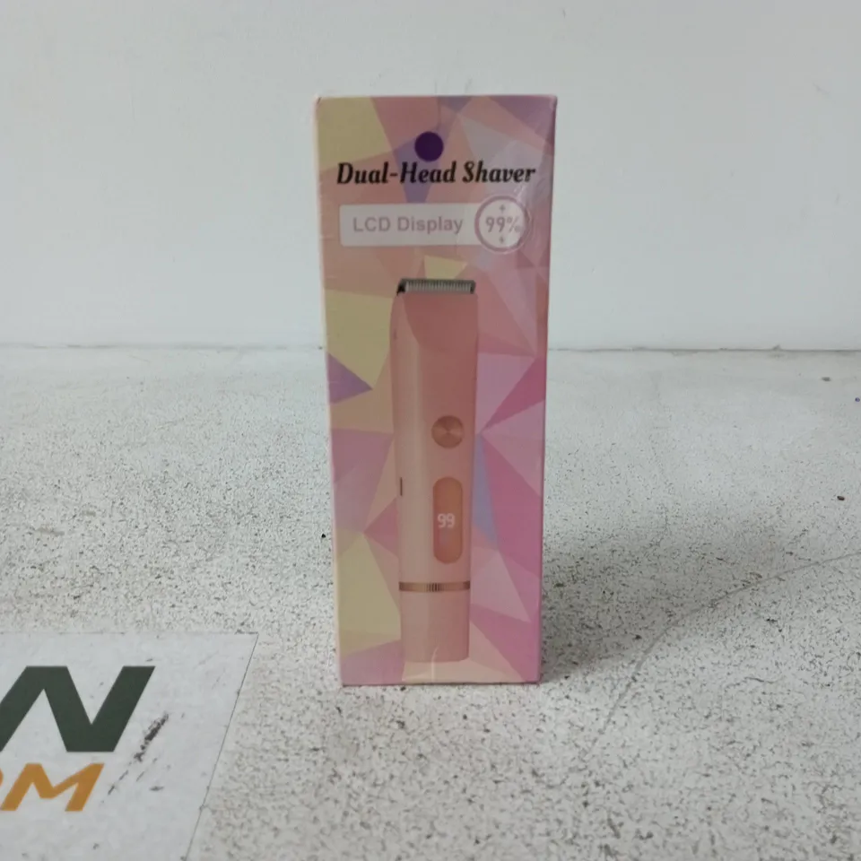 DUAL HEAD SHAVER LCD DISPLAY SEALED