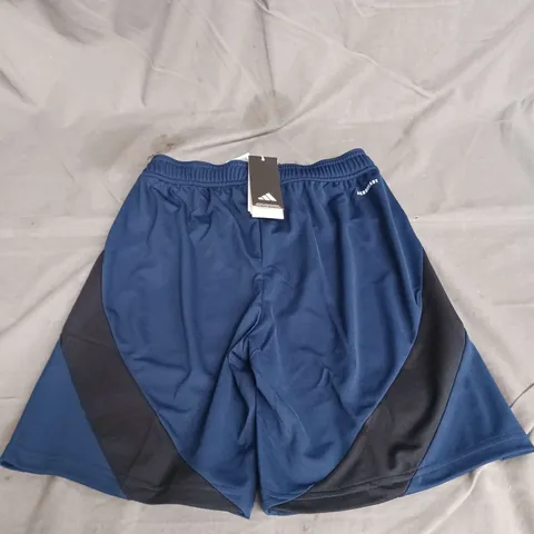ADIDAS ACFC SHORTS IN NAVY SIZE 13-14YRS