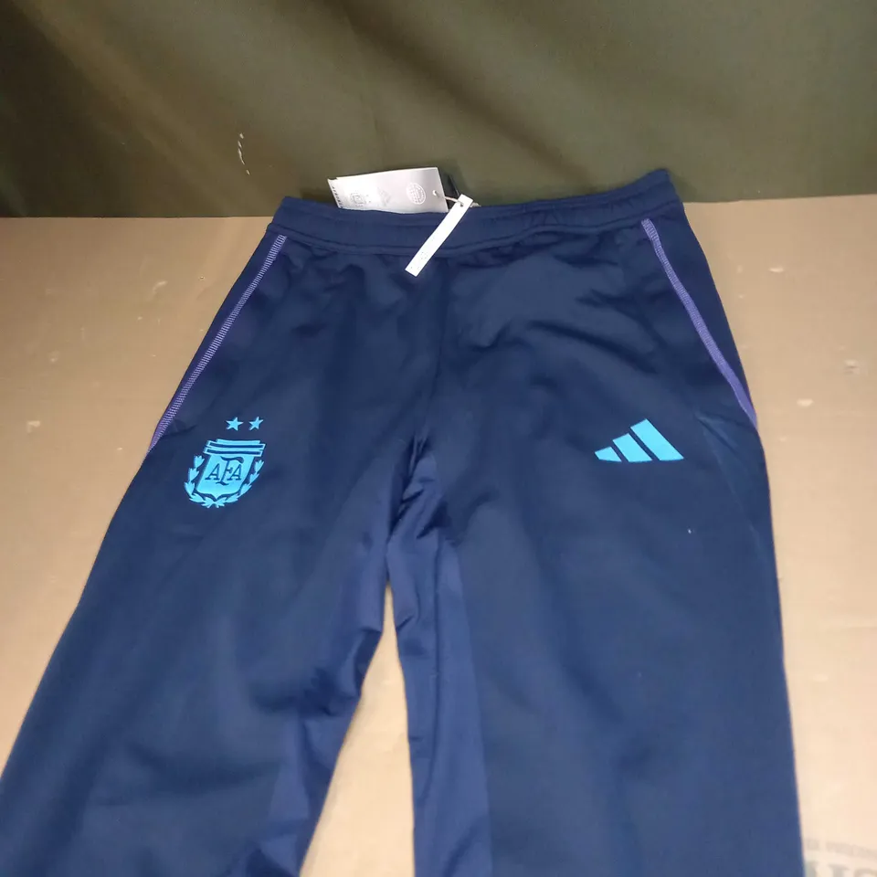 ARGENTINA FC TRAINING TRACKSUIT BOTTOMS SIZE S