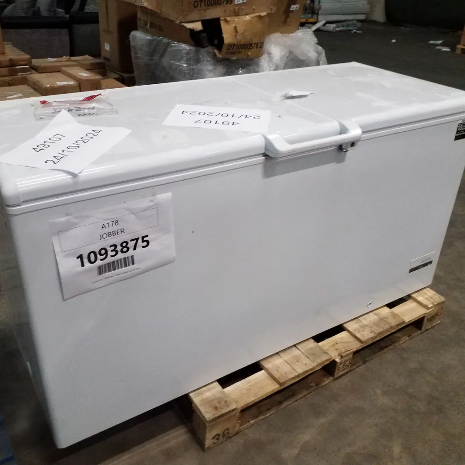 HAIER HCE519F FREESTANDING CHEST FREEZER - UNPROCESSED RAW RETURN