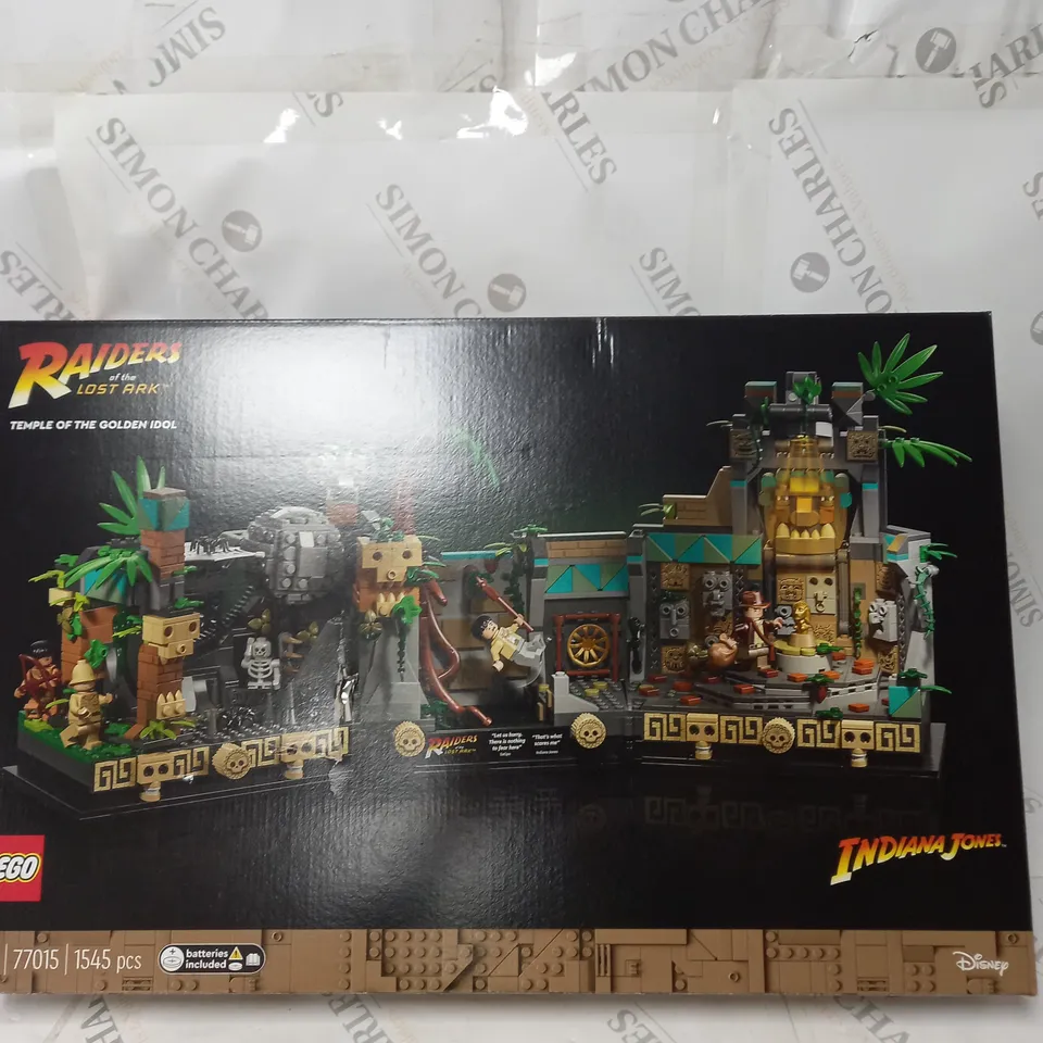 LEGO INDIANA JONES SET 77015 TEMPLE OF THE GOLDEN IDOL