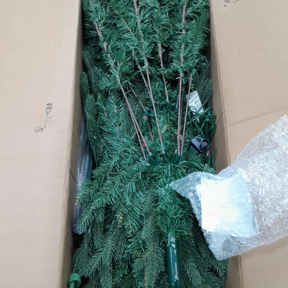 BOXED HOME REFLECTIONS PRE-LIT 6 FOOT CHRISTMAS TREE - COLLECTION ONLY