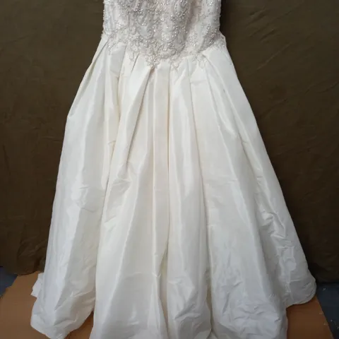 BERKETEX BRIDAL EMBELLISHED WEDDING DRESS - 16
