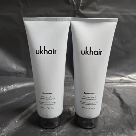 UKHAIR SHAMPOO & CONDITIONER DUO – 250ML EACH