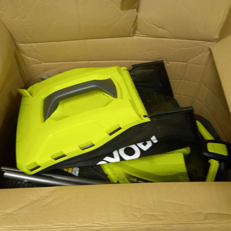 RYOBI 18V ONE+ CORDLESS 33CM LAWNMOWER AND TRIMMER