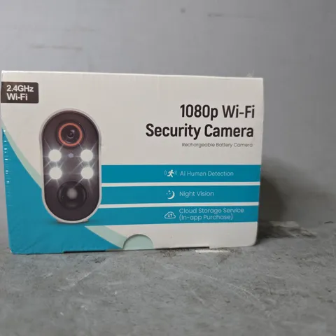 SEALED UNBRANDED 1080P WI-FI SECURITY CAMERA 