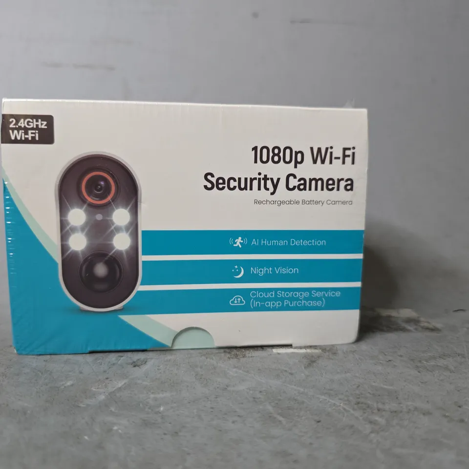 SEALED UNBRANDED 1080P WI-FI SECURITY CAMERA 