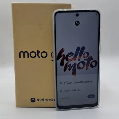 BOXED MOTOROLA MOTO G05 5G 64GB IN DENIM BLUE - MC43C